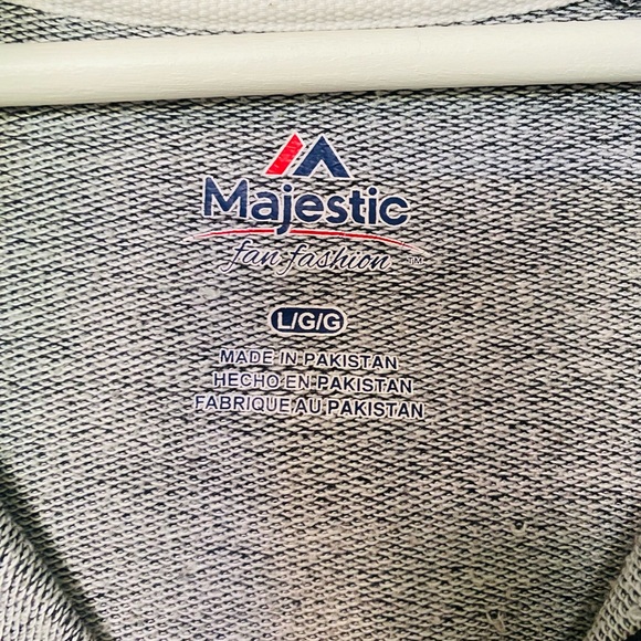 MAJESTIC San Francisco Giants Sweatshirt Bomber Jacket - Size US L - Picture 4 of 4